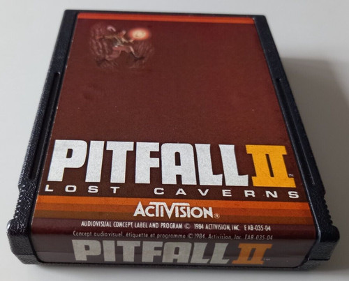 Jeu atari 2600 pitfall - atari, ii