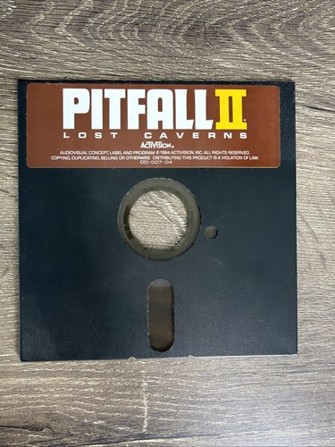 Pitfall lost caverns - pitfall, •