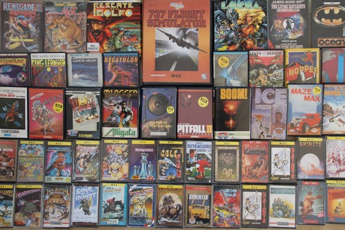 Juegos msx msx2 en cinta - de,